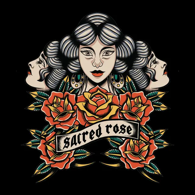 Sacred Rose icon